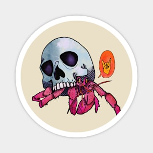 B.A. hermit crab Magnet